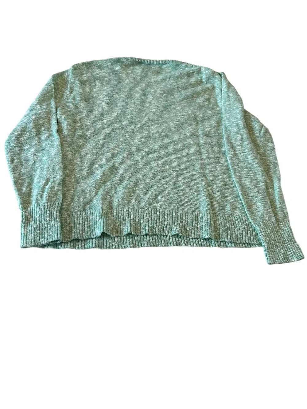 J. Crew Mint Green Crewneck Lightweight Crewneck Pullover Sweater XS X Small